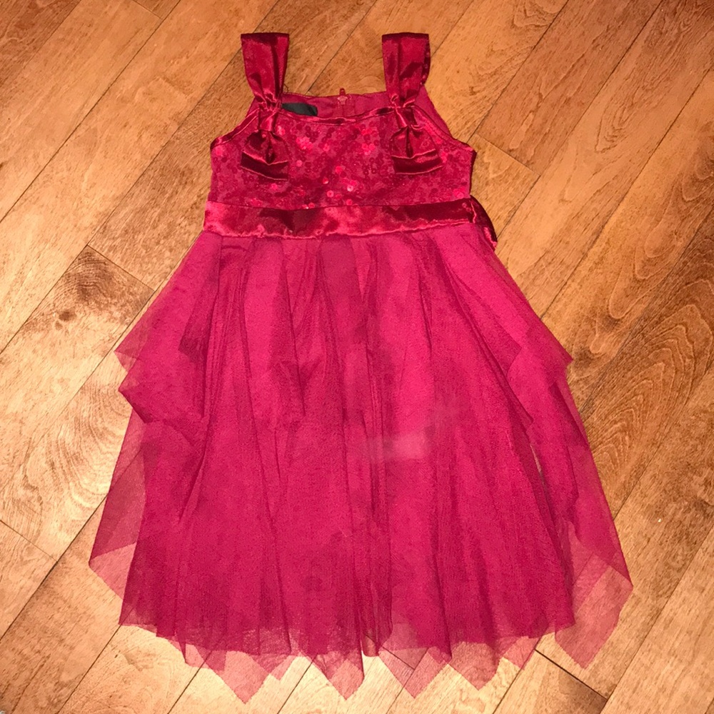 Biscotti Sequined Tulle Party Dress